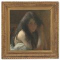 Henri Martin — Молодая женщина с прической, изображение 2
