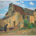 Henri Martin — Старый дом в ле-Керси, изображение 2