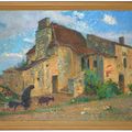 Henri Martin — Старый дом в ле-Керси, изображение 4