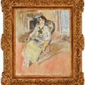 Henri Matisse — Молодая девушка-ассистент, в желтом халате, изображение 2