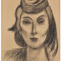 Henri Matisse — Портрет д'Эльзы Триоле, изображение 1