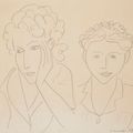 Henri Matisse — Две женщины, изображение 1