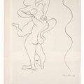 Henri Matisse — Эркюль и Антея, копия д'Апре Поллайоло, изображение 2