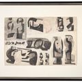 Henry Moore — Рисунок для скульптуры из металла, изображение 4