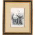 Henry Moore — Девушка делает домашнее задание, изображение 2