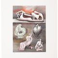 Henry Moore — Две гравюры художника, изображение 2