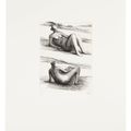 Henry Moore — Две лежащие фигуры, изображение 1