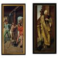 Hieronymus Bosch — Крыло полиптиха: Бичевание (спереди); Волхв (сзади), изображение 3