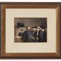 Honoré Daumier — Сцена суда (Ле Плэйдуайер), изображение 3