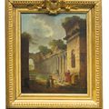 Hubert Robert — Оратор и авторы персонажей из разрушенных романов, изображение 1