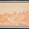 Hubert Robert — Человек, который тратит деньги на лаванду а-ля Фонтейн, изображение 3