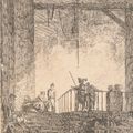 Hubert Robert — Гробница Савалетты де Бюшеле на Троице-де-Мон, Рим ; Галерея для гостей ; и карта посещений художников, изображение 4