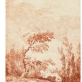 Hubert Robert — Парк итальянской виллы, украшенный фигурами, изображение 1