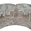 Italian School — Итальянские палаццо с фигурками в садах, изображение 2