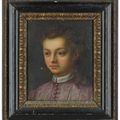 Italian School — Портрет молодого человека, ростом по грудь, в лиловом камзоле, изображение 3