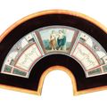Italian School — Пара рисунков для вееров или веерообразных листьев, изображение 3