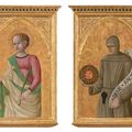 Italian School — Святая Люси и святой Бернардино Сиенский, изображение 1