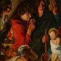 Jacob Jordaens — Поклонение пастухов, фрагмент, изображение 1