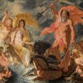 Jacob Jordaens — Похищение Европы - набросок, изображение 1