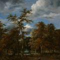 Jacob Van Ruisdael — Лесистый пейзаж, изображение 1