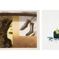 James Rosenquist — Две гравюры художника, изображение 1