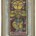 Jamini Roy — Без названия (Танец гопини), изображение 3