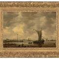 Jan van Goyen — Устье реки с судоходством и рыбаками на берегу, изображение 2