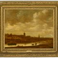 Jan van Goyen — Брюссель, с паромом, запряженным двумя лошадьми, изображение 2