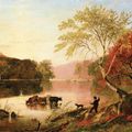 Jasper Francis Cropsey — Осень на реке Гудзон, изображение 1