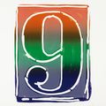 Jasper Johns — Серия цветных цифр (ULAE 59-68), изображение 10