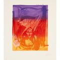 Jasper Johns — Рисунок 7, из серии цветных цифр, изображение 1