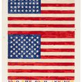 Jasper Johns — Два флага (годовщина Уитни), изображение 1