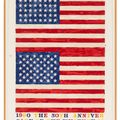 Jasper Johns — Два флага (годовщина Уитни), изображение 2