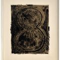 Jasper Johns — Цифра 8, из серии черных цифр, изображение 2