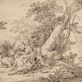Jean Baptiste Oudry — Битва между врагами навсегда, изображение 1