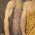 Jean Dominique Ingres — Два этюда о бюстгальтерах для фигур, изображающих апеллирующую к дому картину', изображение 1