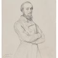 Jean Dominique Ingres — Портрет Мари Маркотт и портрет ее мужа Александра Лежентиля, изображение 2