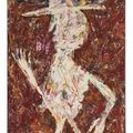 Jean Dubuffet — Человек с папильоном, изображение 1