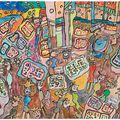 Jean Dubuffet — Бон Марше II, изображение 1