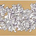 Jean Dubuffet — Полиморфизм XIII, изображение 1