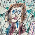 Jean Dubuffet — Женский портрет в стиле кампании, изображение 1