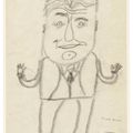 Jean Dubuffet — Портрет Пьера Бенуа (Portrait of Pierre Benoît), изображение 1