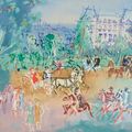 Jean Dufy — Набережная пре-дю-буа-де-Булонь, изображение 1
