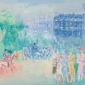Jean Dufy — Набережная пре-дю-Буа-де-Булонь, изображение 1