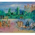 Jean Dufy — Авеню Булонский лес, изображение 1