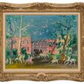 Jean Dufy — Набережная в Булонском лесу, изображение 3