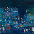 Jean Dufy — Парижская площадь Пигаль, Ла-Нюи, изображение 1