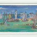 Jean Dufy — Первое блюдо из порта Онфлер, изображение 2