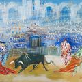 Jean Dufy — Ла Коррида, изображение 1