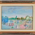 Jean Dufy — Набережная в Булонском лесу, изображение 2